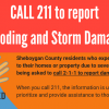 Call 211 to Report Flooding and Storm Damage Thumbnail
